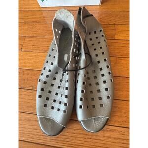 Arche Women's Drick Perforated Open-Toe Flats 41 US 11 (sh3000